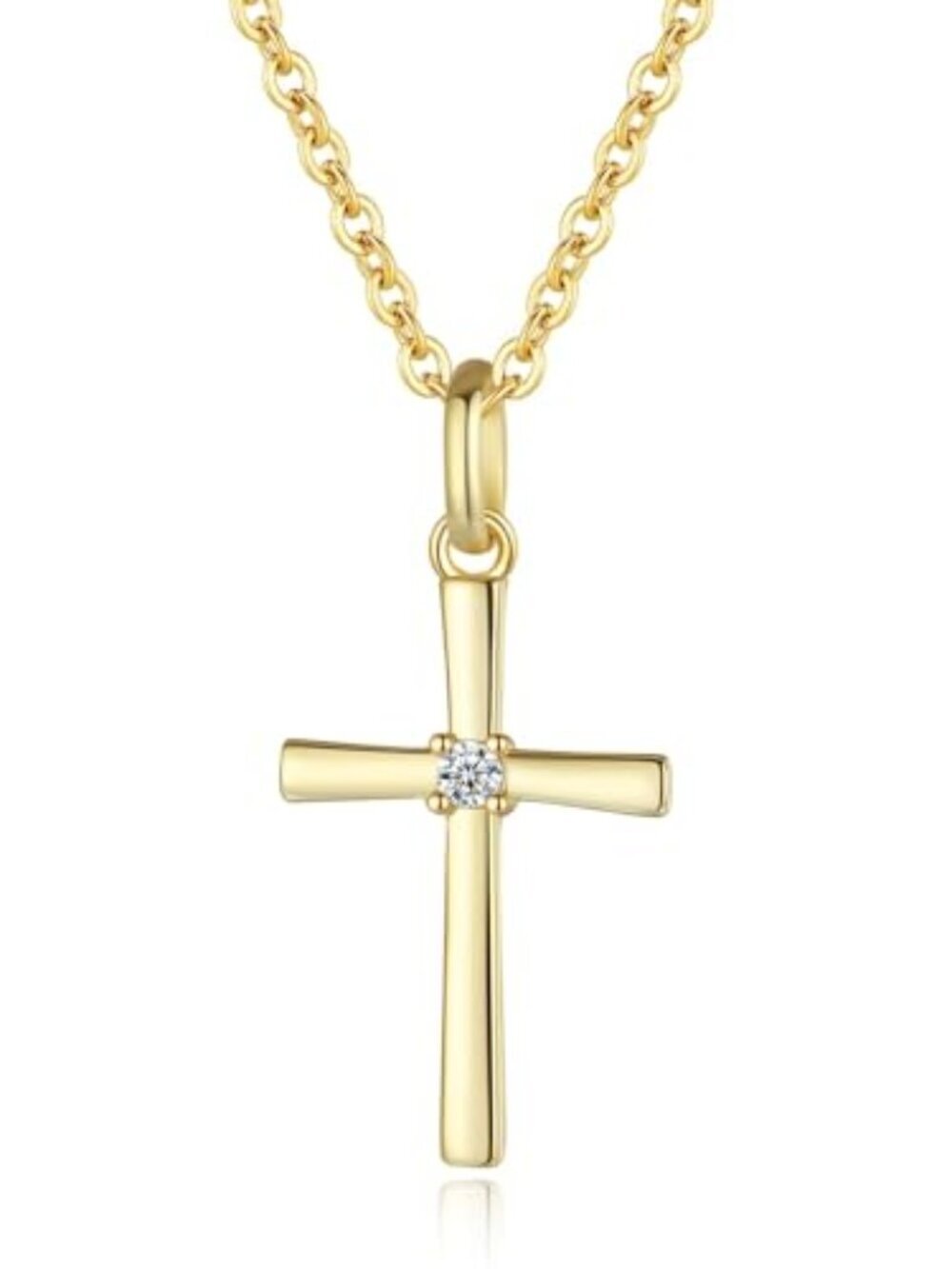 🆕 GAVU Women’s 925 Sterling Silver Cross Necklace, Small Cross Pendant
